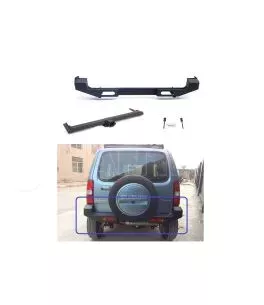 Suzuki Jimny 1998-2018 Σιδερένιος Οπίσθιος Προφυλακτήρας Με Βάση Κοτσαδόρου 