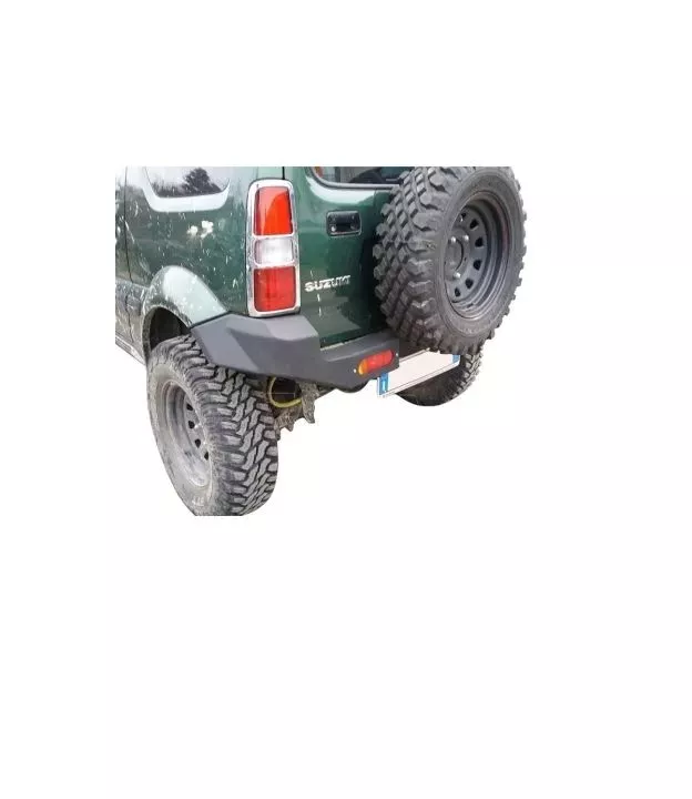 Suzuki Jimny 1998-2018 Σιδερένιος Οπίσθιος Προφυλακτήρας Με Βάση Κοτσαδόρου