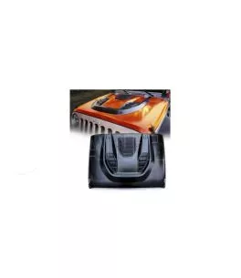 Jeep Wrangler (JK) 2007-2018 Καπό Με Αεραγωγούς [Rough Country] 