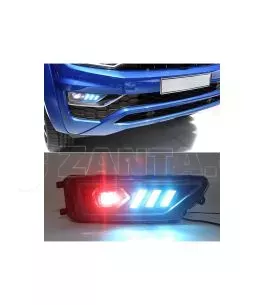 Volkswagen Amarok 2017+ Εμπρόσθια Προβολάκια Ομίχλης DRL 