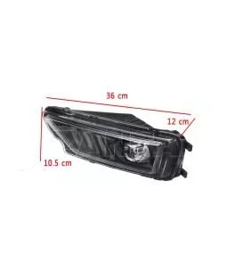 Volkswagen Amarok 2017+ Εμπρόσθια Προβολάκια Ομίχλης DRL 