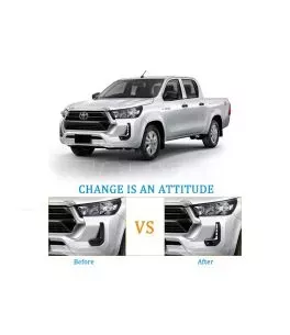 Toyota Hilux (Cruiser) 2020+ Εμπρόσθια Προβολάκια Ομίχλης DRL 