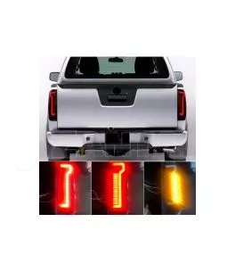 Nissan Navara (D40) 2005-2015 Πίσω Φανάρια Smoked Led [Oregon] 