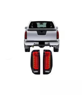 Nissan Navara (D40) 2005-2015 Πίσω Φανάρια Smoked Led [Oregon] 