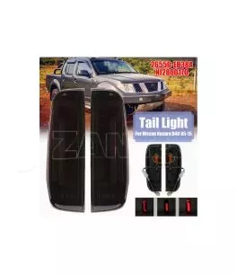 Nissan Navara (D40) 2005-2015 Πίσω Φανάρια Smoked Led [Oregon] 
