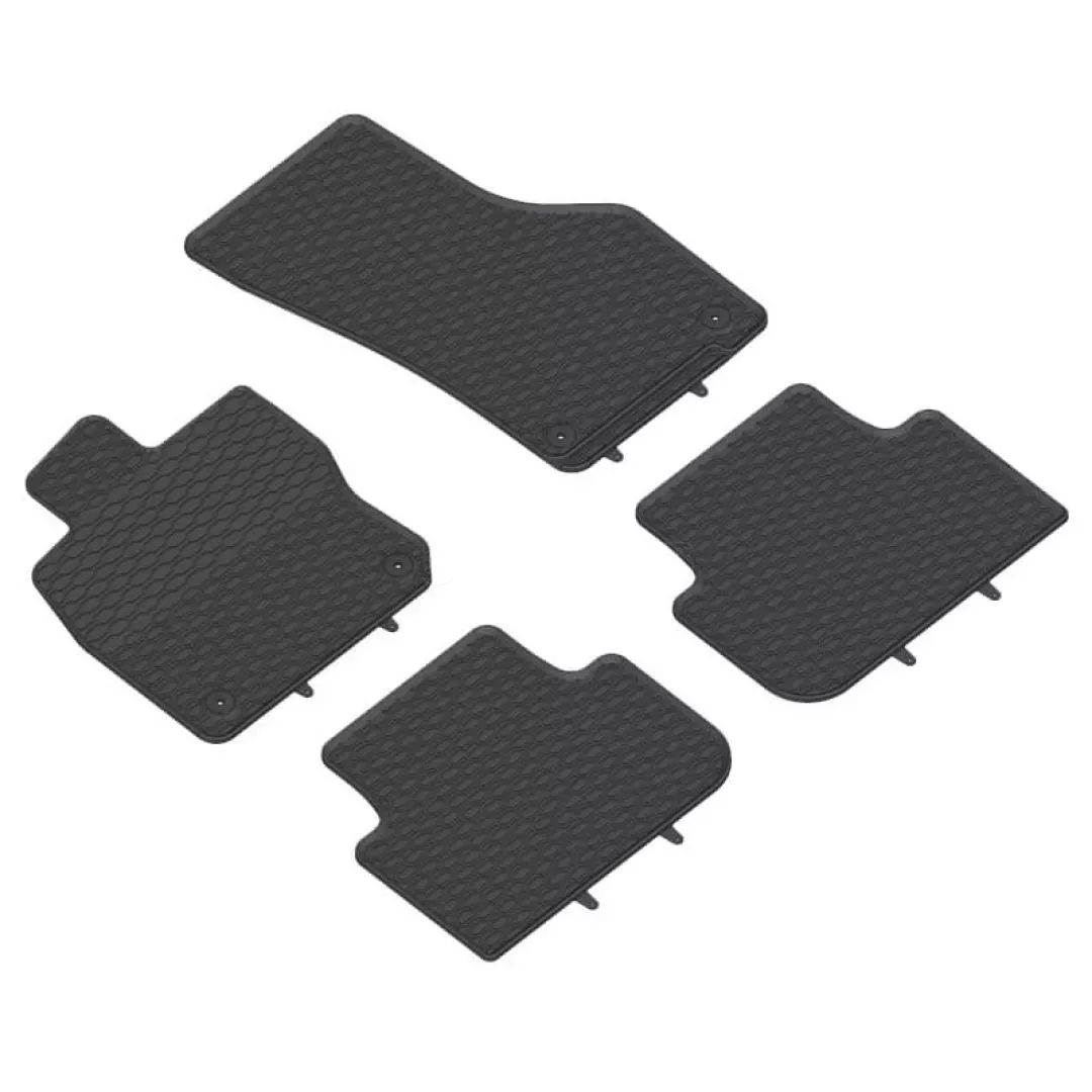 Λαστιχένια Πατάκια Geyer & Hosaja Για VW Golf VIII 8 20+ Kombi / Seat Leon 20+ Sportstourer / Skoda Octavia IV 20+ 4 Τεμάχια Μαύρο 921/4C