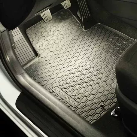 Λαστιχένια Πατάκια Geyer & Hosaja Για VW Golf VIII 8 20+ Kombi / Seat Leon 20+ Sportstourer / Skoda Octavia IV 20+ 4 Τεμάχια Μαύρο 921/4C 