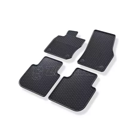 Λαστιχένια Πατάκια Geyer & Hosaja Για Skoda Kodiaq II 2024+ 4 Τεμάχια Μαύρα 924/4C 