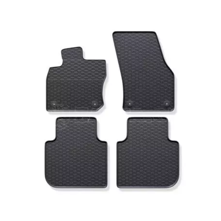Λαστιχένια Πατάκια Geyer & Hosaja Για Skoda Kodiaq II 2024+ 4 Τεμάχια Μαύρα 924/4C 
