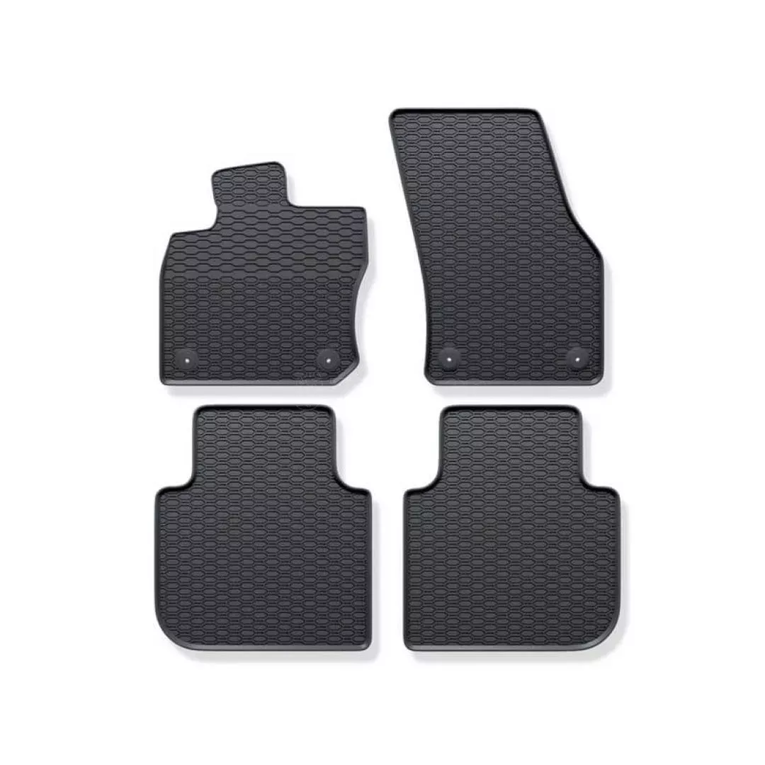 Λαστιχένια Πατάκια Geyer & Hosaja Για Skoda Kodiaq II 2024+ 4 Τεμάχια Μαύρα 924/4C