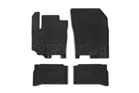 Λαστιχένια Πατάκια Geyer & Hosaja Για Suzuki VItara III 2015+ 4 Τεμάχια Μαύρα 875/4C 
