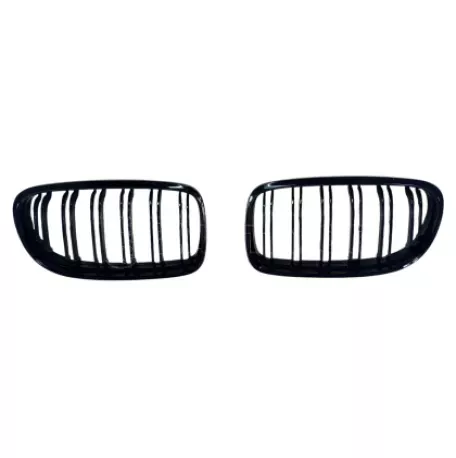 Μάσκα για BMW E90 (2009-2011) - διπλή γυαλιστερή - 2τμχ. 
