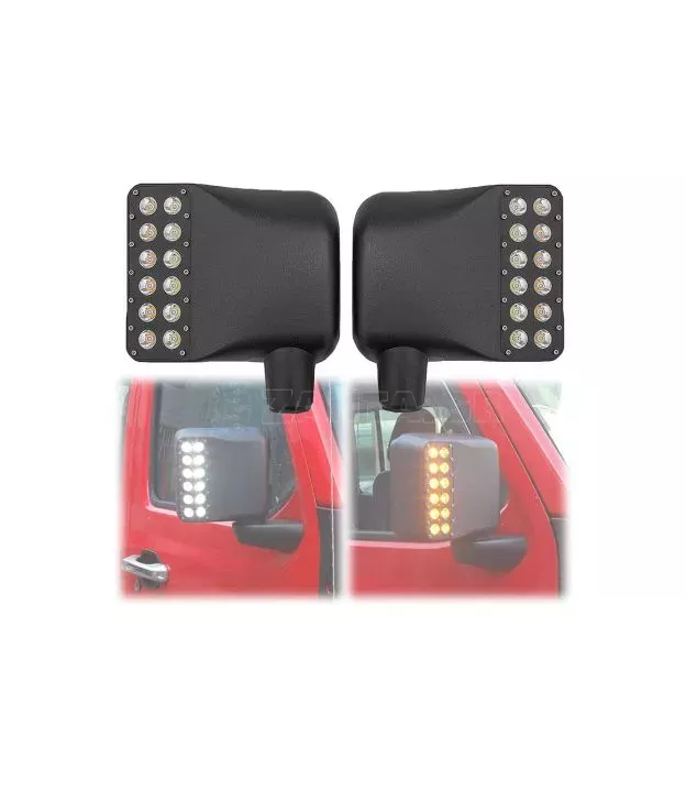Jeep Wrangler (JK) 2007-2018 Καπάκια Καθρεπτών Led