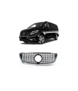 Mercedes Vito 2015+ Μεσαία Γρίλια Μάσκας [GTR] 
