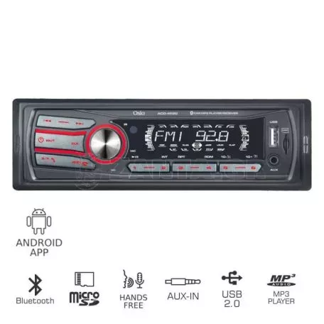 Radio Usb / SD / Bluetooth / Android App / Aux-In Osio ACO-4520UBT 