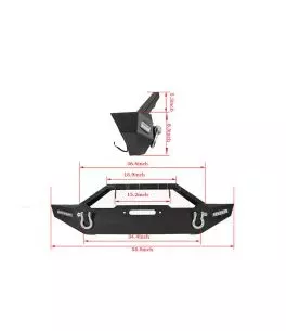 Jeep Wrangler (YJ) 1987-1995 Μπροστά Προφυλακτήρας [Rock Crawler] 