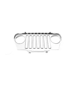 Jeep Wrangler (TJ) 1996-2006 Μεσαία Γρίλια Μάσκας [Chrome] 