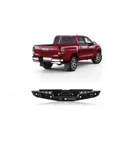 Toyota Hilux (Revo,Rocco) 2015-2020 Σιδερένιος Οπίσθιος Προφυλακτήρας [Diamond] 