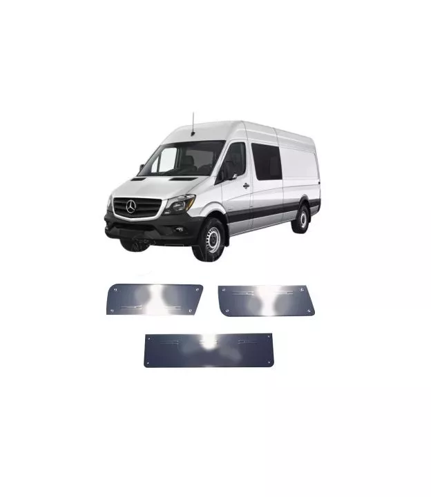 Mercedes Sprinter 2006-2013 Ανοξείδωτα Μαρσπιέ