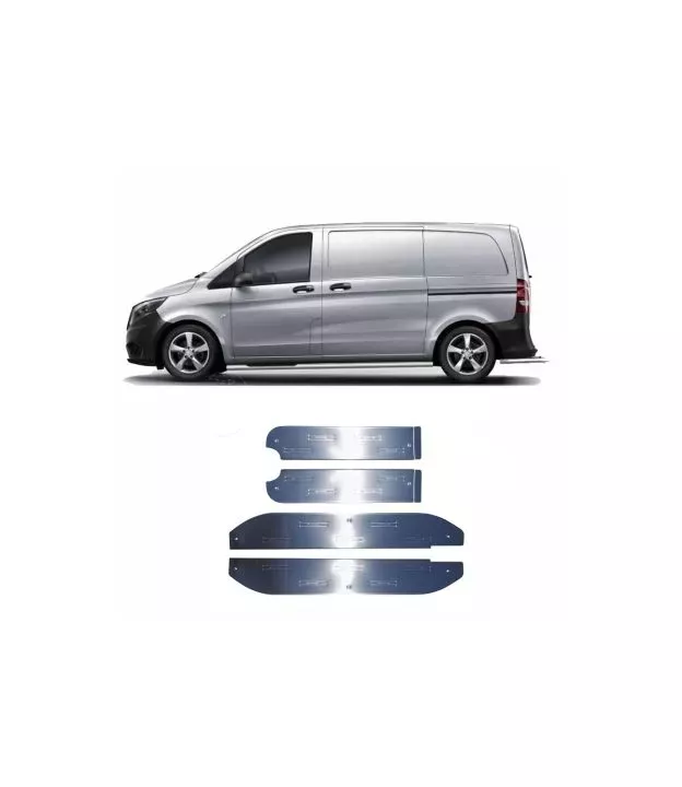 Mercedes Vito 2003-2014 Ανοξείδωτα Μαρσπιέ