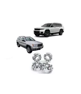 Jeep Grand Cherokee 1999+ Αποστάτες Τροχών 2,5 Πόντων [Με Κέντρο] 