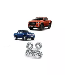 Isuzu D-Max 2002+ Αποστάτες Τροχών 2,5 Πόντων [Με Κέντρο] 