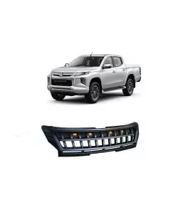 Mitsubishi L200 (Triton) 2019+ Μεσαία Μάσκα Με Led [South] 
