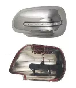 Isuzu D-Max 2012-2019 Διακοσμητικά Καπάκια Καθρεπτών Με Φλας 