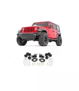 Jeep Wrangler (JL) 2018+ (Body Lift) Αποστάτες Ψηλώματος Καμπίνας 1,25" [Rough Country] 