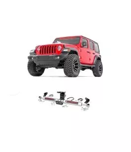 Jeep Wrangler (JL) 2018+ Αμορτισέρ Τιμονιού Διπλό [Rough Country] 