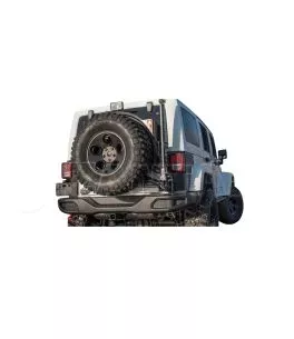 Jeep Wrangler (JK) 2007-2018 Οπίσθιος Προφυλακτήρας Με Βάση Ρεζέρβας [10th Anniversary] 