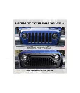 Jeep Wrangler (JL) 2018+ Μπροστά Μάσκα Angry Bird [Τύπος 1] 