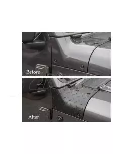 Jeep Wrangler (JL) 2018+ Διακοσμητικά Καλύμματα Καπό Πλαϊνά [Τύπος 1] 