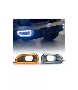 Jeep Wrangler (JL) 2018+ Προστατευτικές Γρίλιες Led Για Προβολάκια Ομίχλης 
