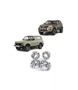 Lada Niva 1977+ Αποστάτες Τροχών 2,5 Πόντων [Με Κέντρο] 