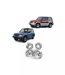 Suzuki Vitara 1989-1998 Αποστάτες Τροχών 2,5 Πόντων [Με Κέντρο] 