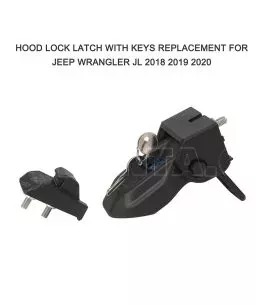 Jeep Wrangler (JL) 2018+ Aντικλεπτικές Κλειδαριές Καπό Με κλειδί (2 τεμ). 