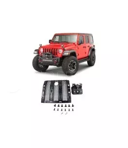 Jeep Wrangler (JL) 2018+ Κλειδαριά Ασφαλείας Καπό Με Σίτα 