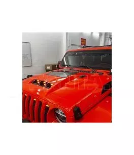 Jeep Wrangler (JL) 2018+ Καπό Με Τζάμι Και Αεραγωγούς 