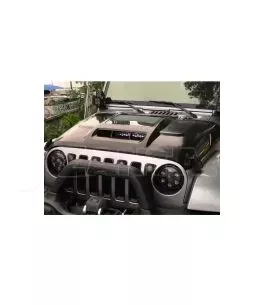 Jeep Wrangler (JL) 2018+ Καπό Με Τζάμι Και Αεραγωγούς 