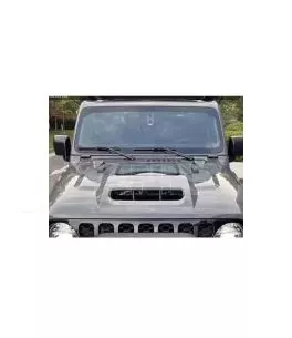 Jeep Wrangler (JL) 2018+ Καπό Με Τζάμι Και Αεραγωγούς 