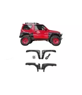 Suzuki Jimny 1998-2018 Φρύδια Τροχών [Slim Modified] 