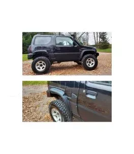 Suzuki Jimny 1998-2018 Φρύδια Τροχών [Slim Modified] 