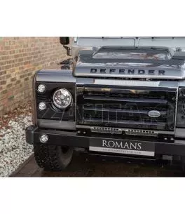 Land Rover Defender (1983-2016) Εμπρόσθια Μάσκα [Bearmach SVX Type] Μαύρο / Ασημί 