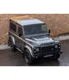 Land Rover Defender (1983-2016) Εμπρόσθια Μάσκα [Bearmach SVX Type] Μαύρο / Ασημί 