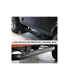 Land Rover Defender 90 (1983-1990) Σιδερένια Σκαλοπάτια 