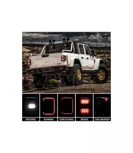 Jeep Gladiator (JT) 2019+ Οπίσθια Φανάρια Led 
