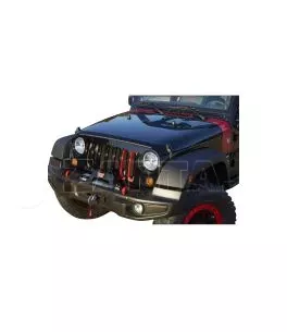 Jeep Wrangler (JK) 2007-2018 Μπροστά Προφυλακτήρας (10th Anniversary Long) Με Σηκώματα 