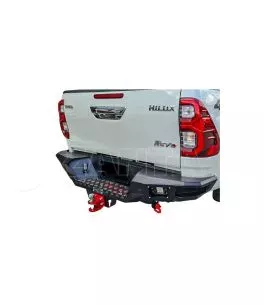 Toyota Hilux (Vigo) 2005-2011 Σιδερένιος Οπίσθιος Προφυλακτήρας Τύπου [Hamer] 