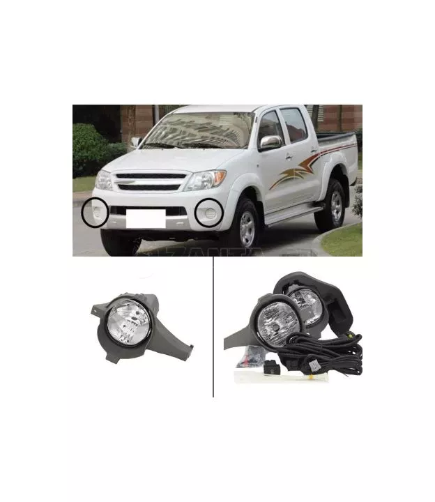 Toyota Hilux (Vigo) 2005-2008 Εμπρόσθιοι Προβολείς Ομίχλης DRL
